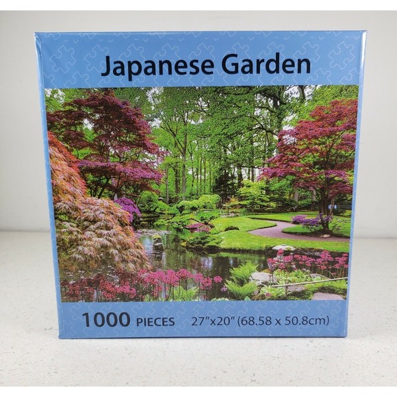Japanese Garden 1000 Piece Jigsaw Puzzle By Puzzle Mate Puzzle Series New Sealed - Picture 2 of 7